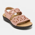 Women‘s CloudStep Leather Slide Sandals