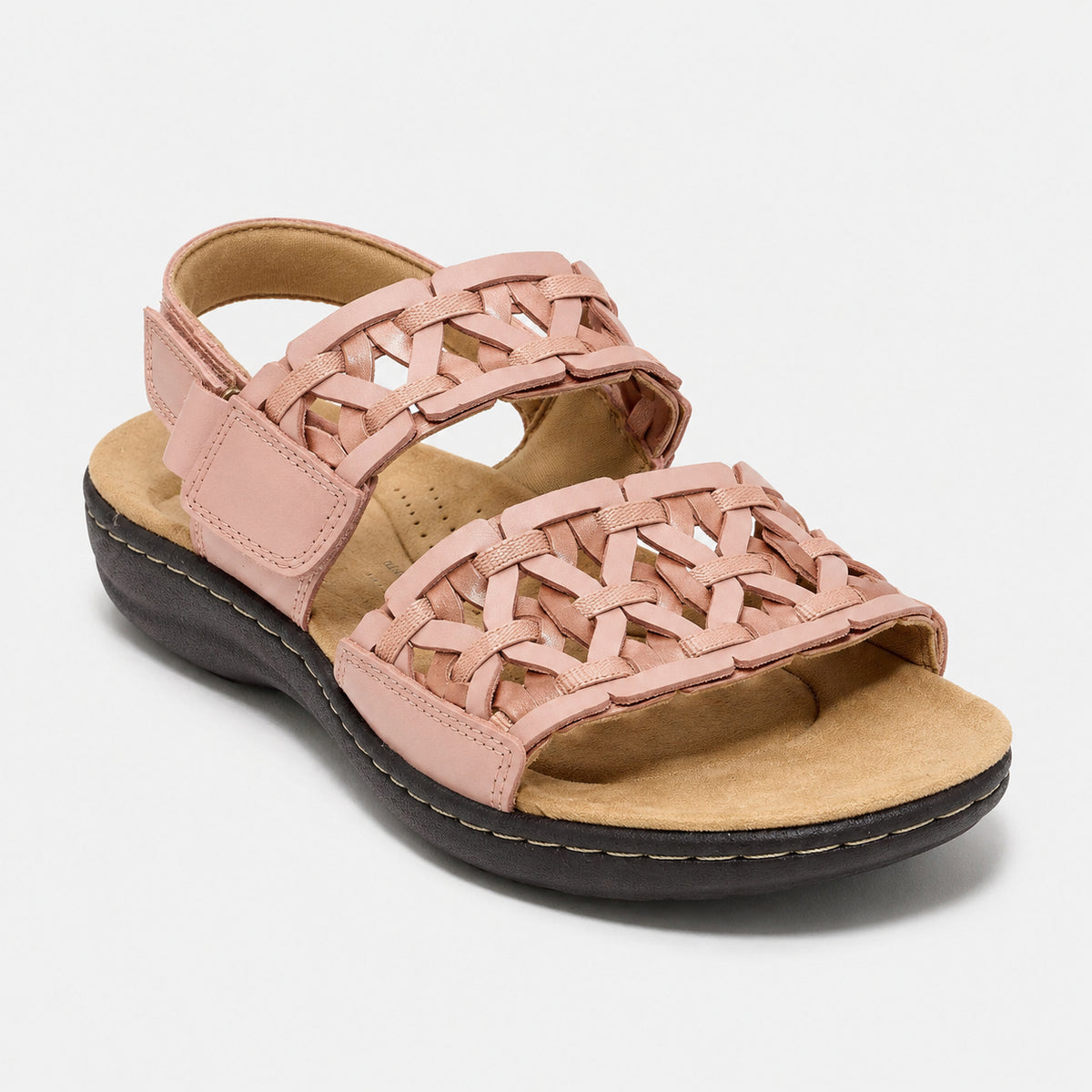 Women‘s CloudStep Leather Slide Sandals