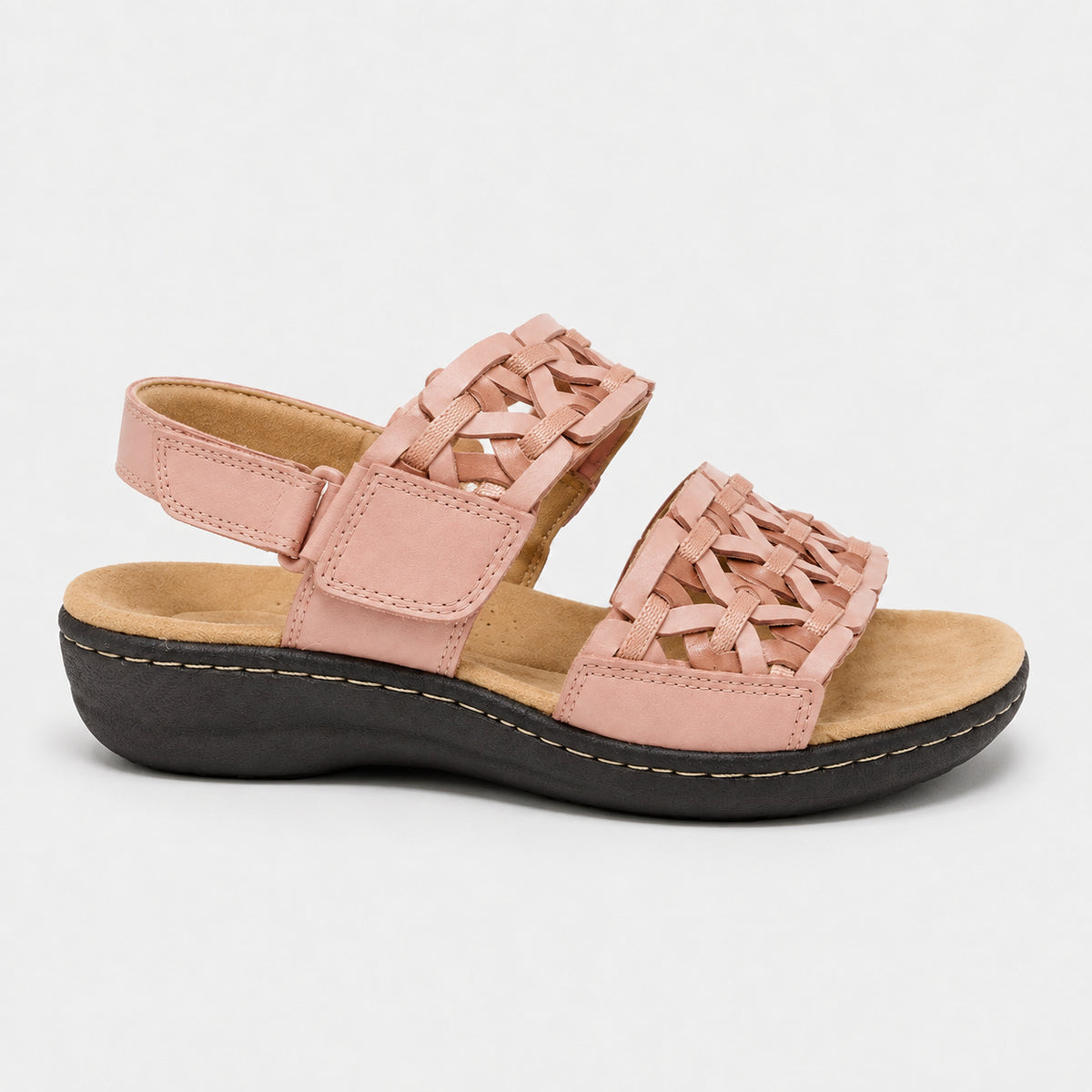 Women‘s CloudStep Leather Slide Sandals