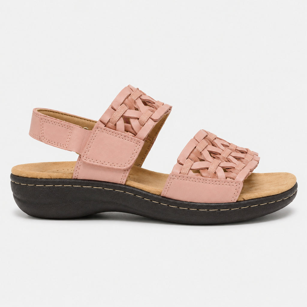 Women‘s CloudStep Leather Slide Sandals