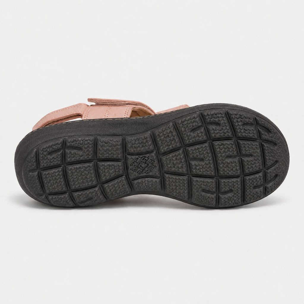 Women‘s CloudStep Leather Slide Sandals