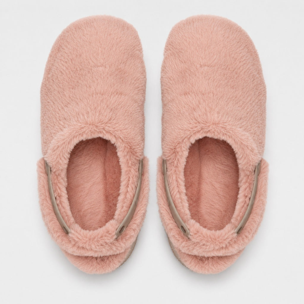 Women‘s Unfurgettable Furry Lined Clogs, Fuzzy Slippers