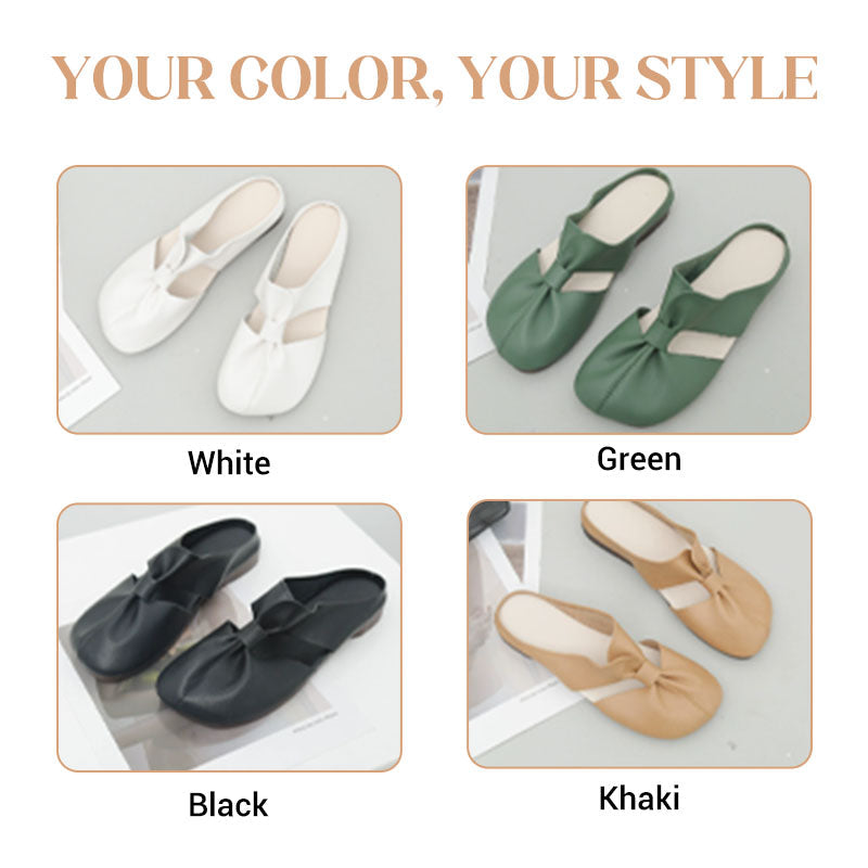 🔥Flash Sale🎁Women's Soft Sole Knot Mules