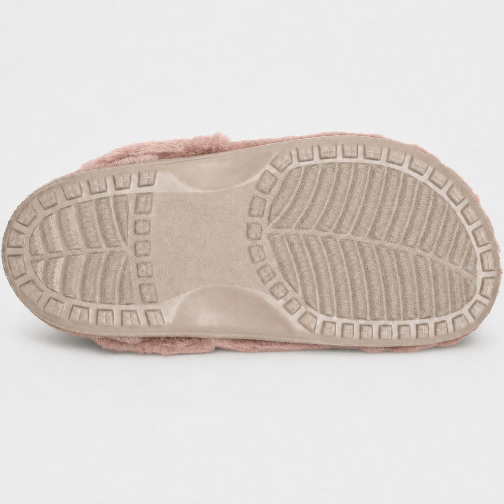 Women‘s Unfurgettable Furry Lined Clogs, Fuzzy Slippers