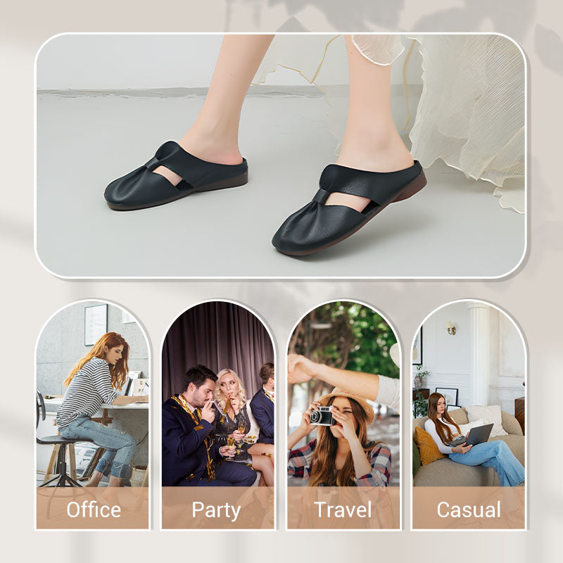 🔥Flash Sale🎁Women's Soft Sole Knot Mules