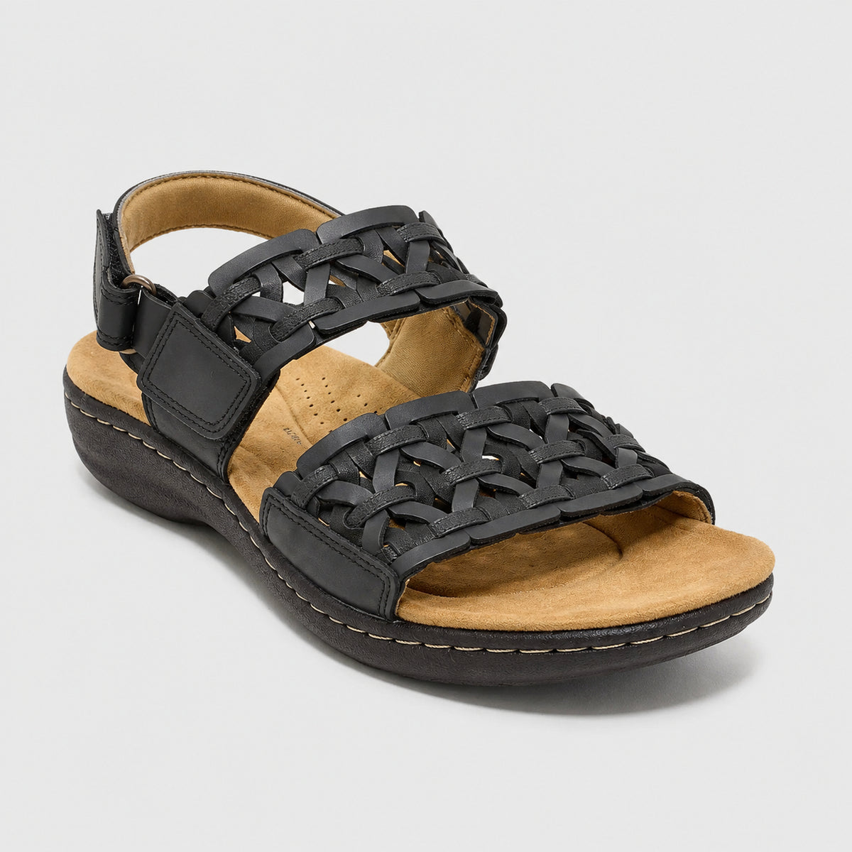 Women‘s CloudStep Leather Slide Sandals