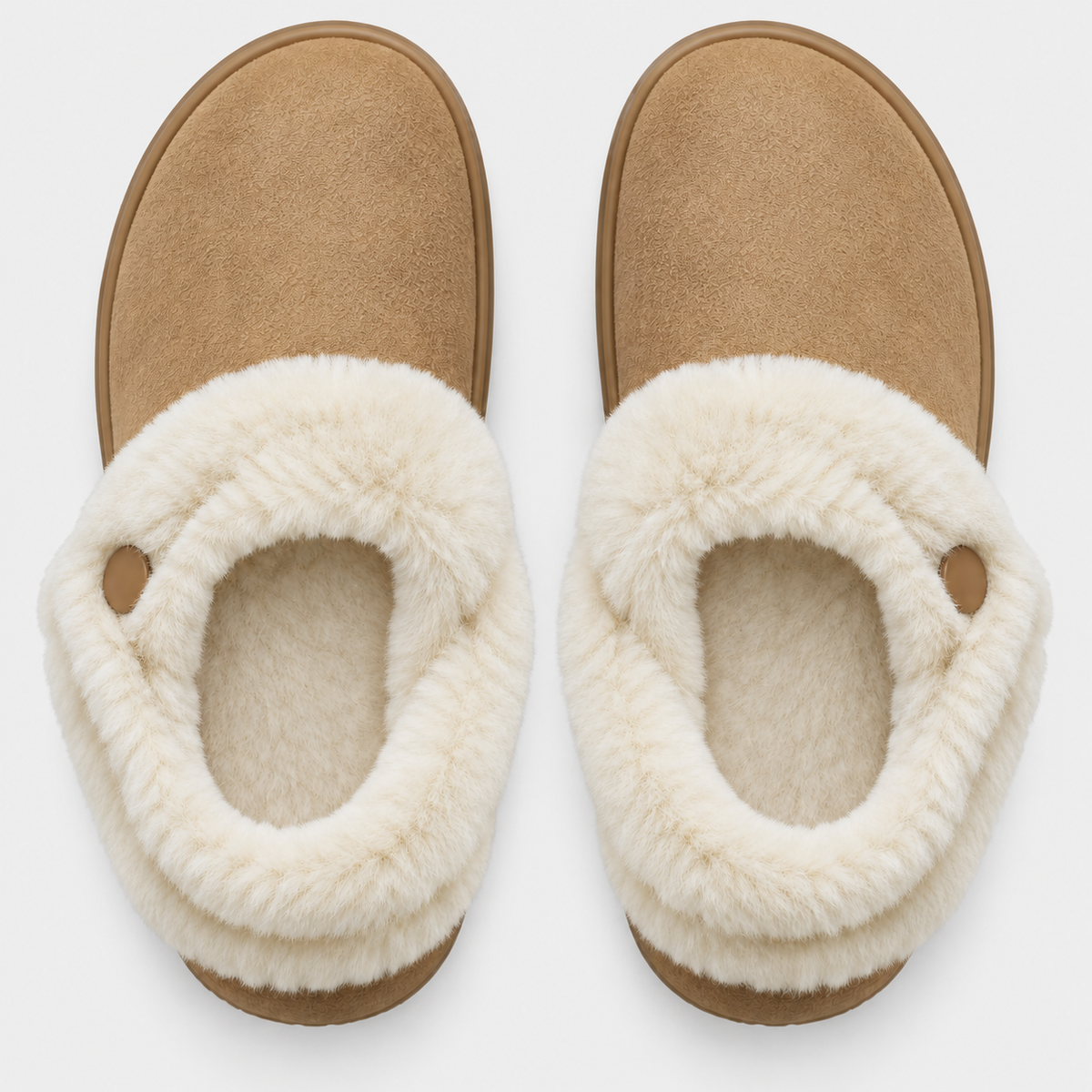 Women‘s Unfurgettable Furry Lined Clogs, Fuzzy Slippers